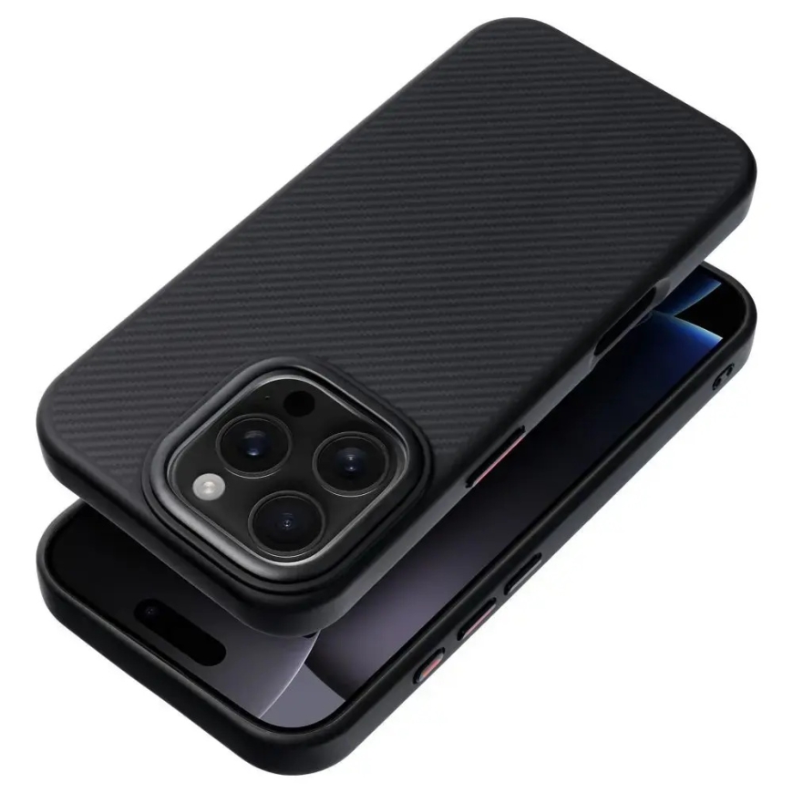 Carbon Elite Mag -puhelintasku MagSafe-tuella iPhone 14 Pro Max:lle, musta – 3
