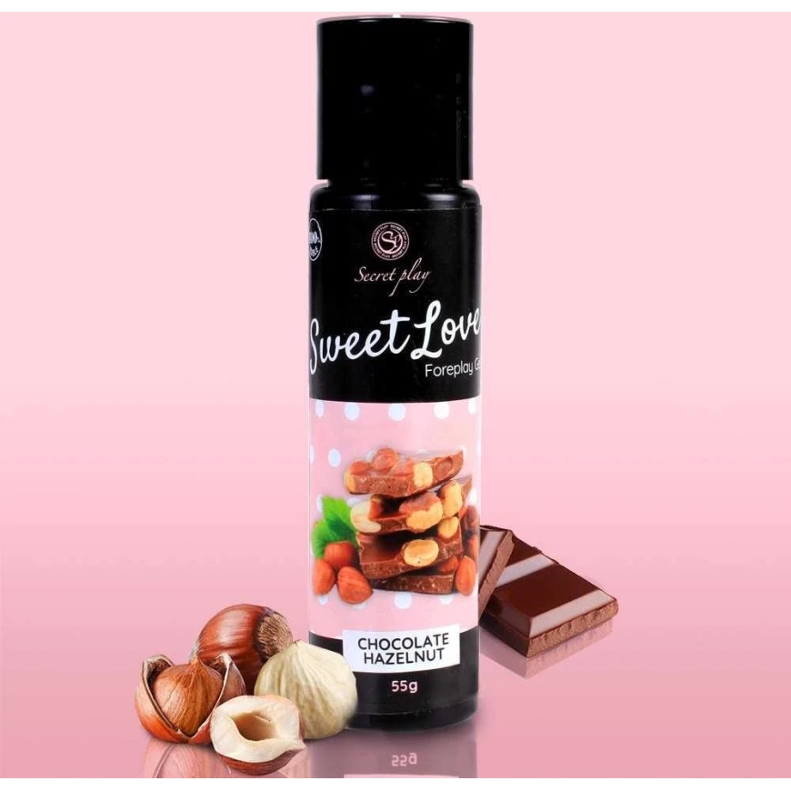 "Secret Play" syötävä balsami pähkinämaulla ennen peliä, 60 ml – 3
