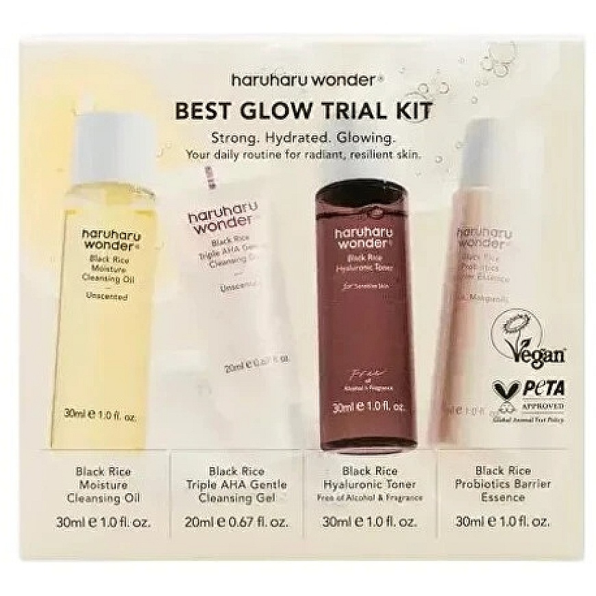 Haruharu Wonder Best Glow Trial Kit Gift Set
