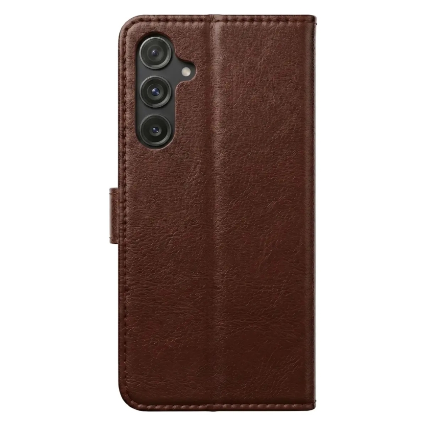 Smart Luxe odinė dėklas Xiaomi Redmi Note 15 Pro 5G rudas – 3
