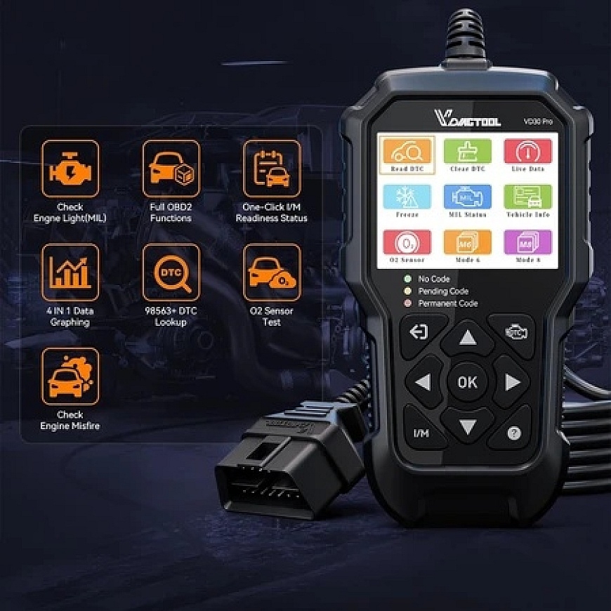 ACARTOOL DE OBDII scanner Vdiagtool VD30PRO – 3