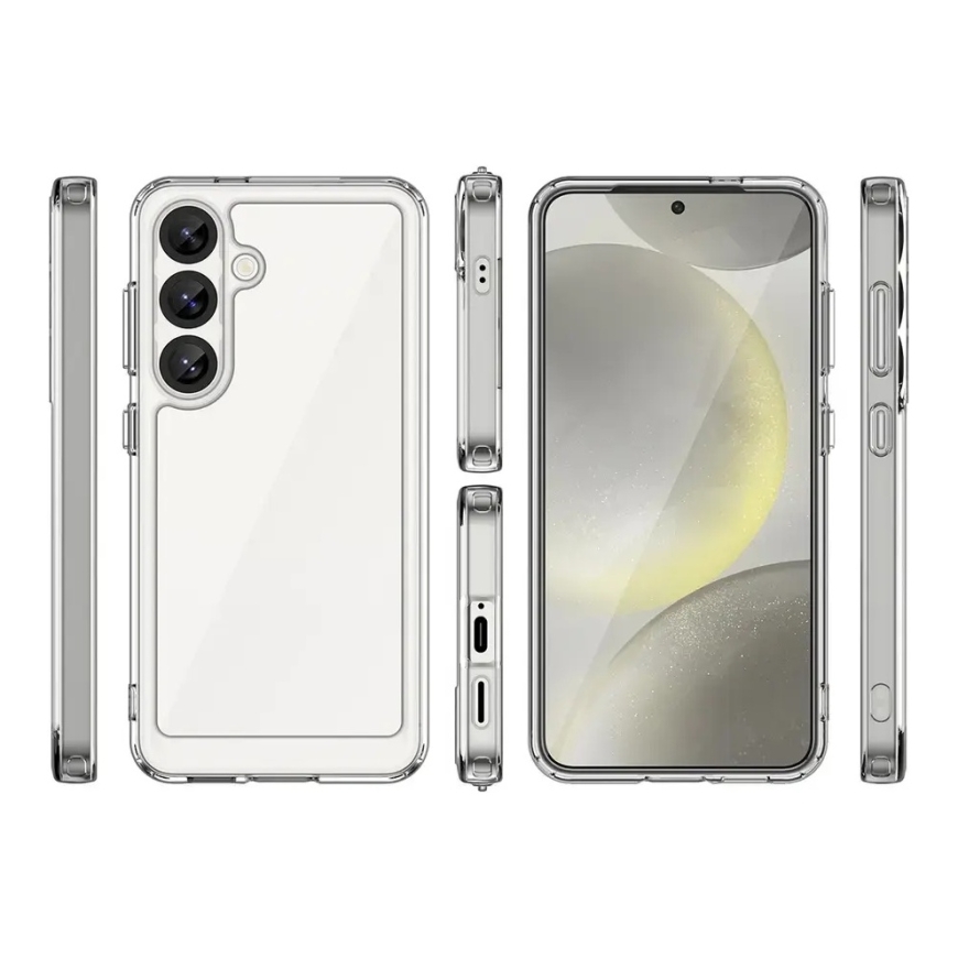 Outer Space Case with Gel Frame for Xiaomi Poco X7 - Transparent – 2