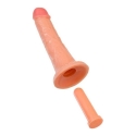 Toyfa Realistic dildo diameter 18/3, PVC, softening, length 18 cm, diameter 3 cm