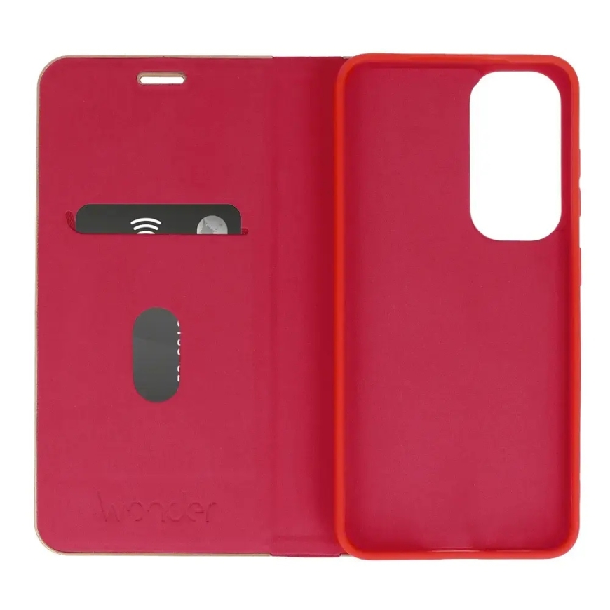 Wonder Frame dėklas Samsung Galaxy M15 5G raudonas – 4