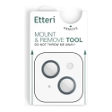 Защитное стекло для камеры Etteri для iPhone 14 / 14 Plus синее
