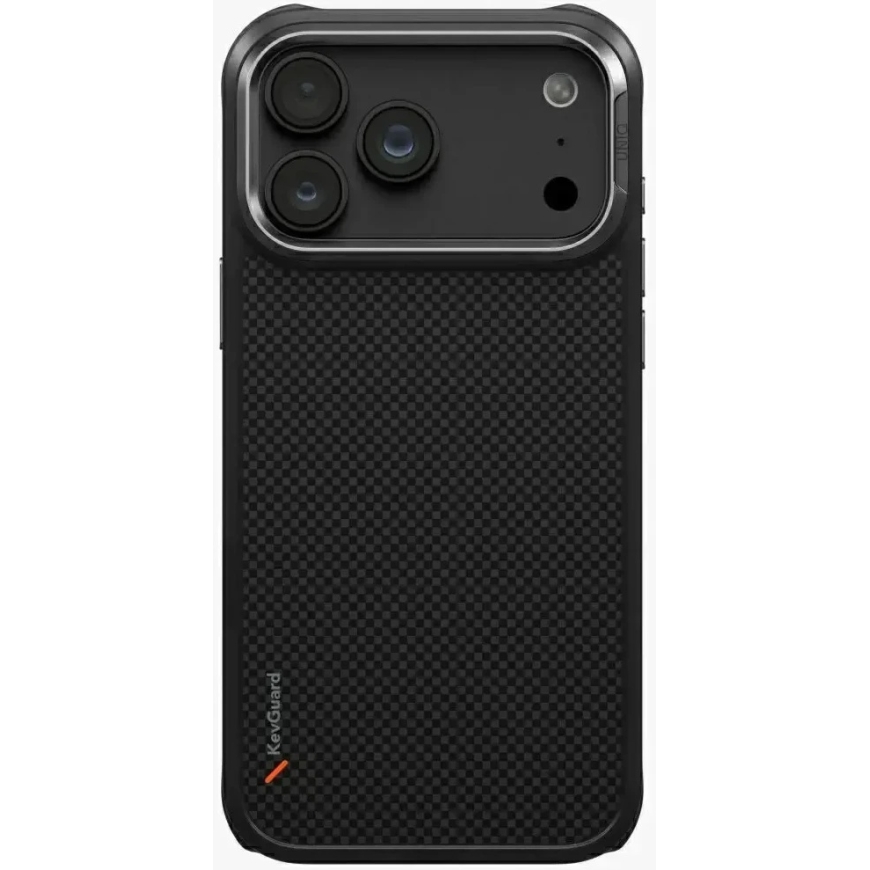 UNIQ Keva vāciņš iPhone 18 Pro Max / 17 Pro Max, Magclick uzlāde, melnā krāsā – 2