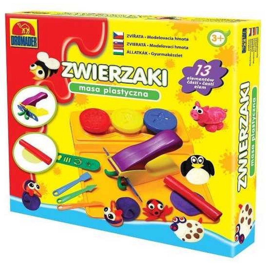 Dromader Plastilīns Mājas dzīvnieki