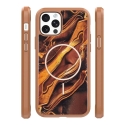 Kuldne Sügis kate iPhone 12 / 12 Pro 6,1" pruun Kuldne Sügis kate iPhone 12 / 12 Pro 6,1" pruun