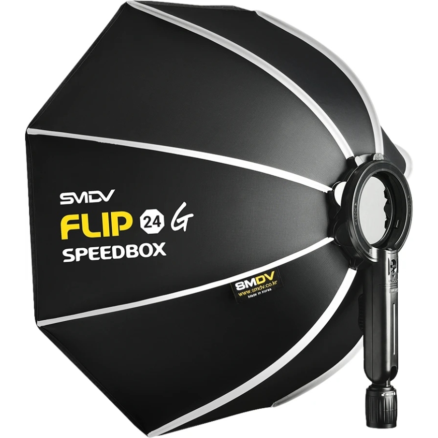 Kameru zibspuldzes softboksu adapteru komplekts - SMDV Speedbox Flip 24 C 55 cm adapteru komplekts – 4