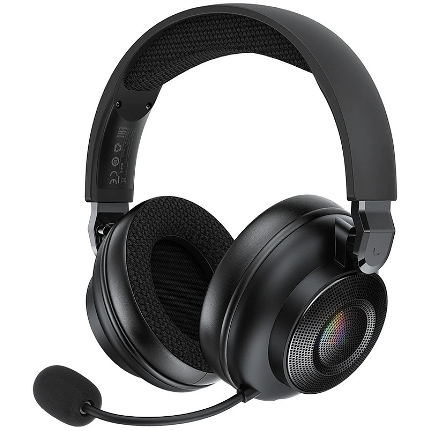 Acefast H15 Беспроводные Bluetooth / 2.4 GHz / AUX Игровые Наушники с Микрофоном и RGB Подсветкой - Черные – 2