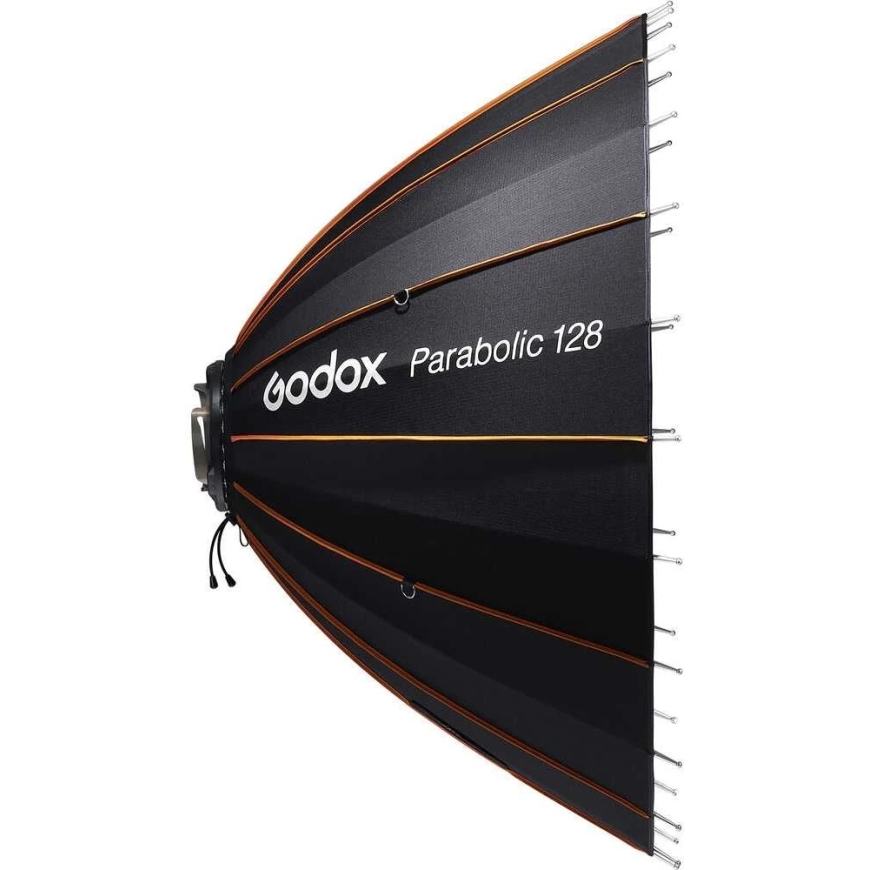 Lighting Modifier - Godox Parabolic Reflector Zoom Box P128Kit, Adjustable Focus, Stable Mounting
