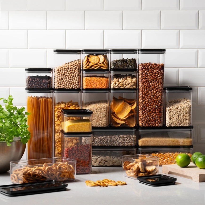 Bodum Canteen köögitudengite anumad 20 tk. Must – 3