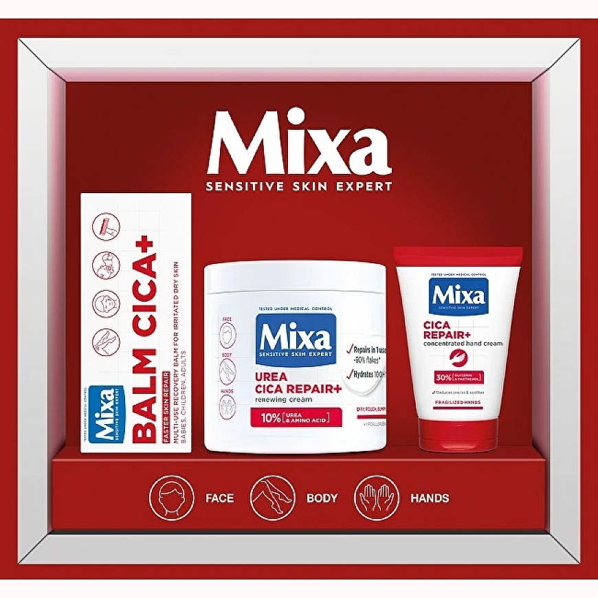 Mixa Urea Box Set - Dāvan komplekts