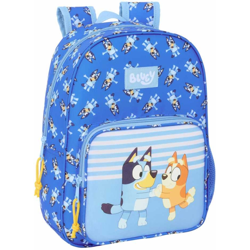 Safta School Bag Bluey Let's Play Blue 26 x 34 x 11 cm
