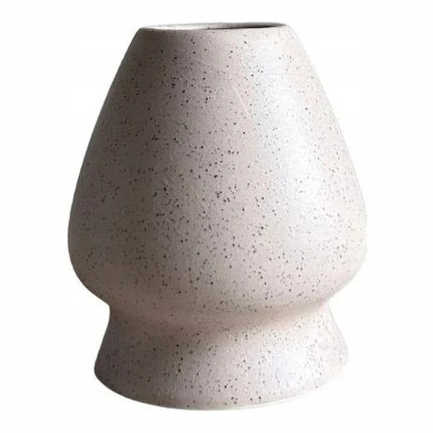 "Brown House & Tea" – "Matcha Chasen" holder – sand color – 2
