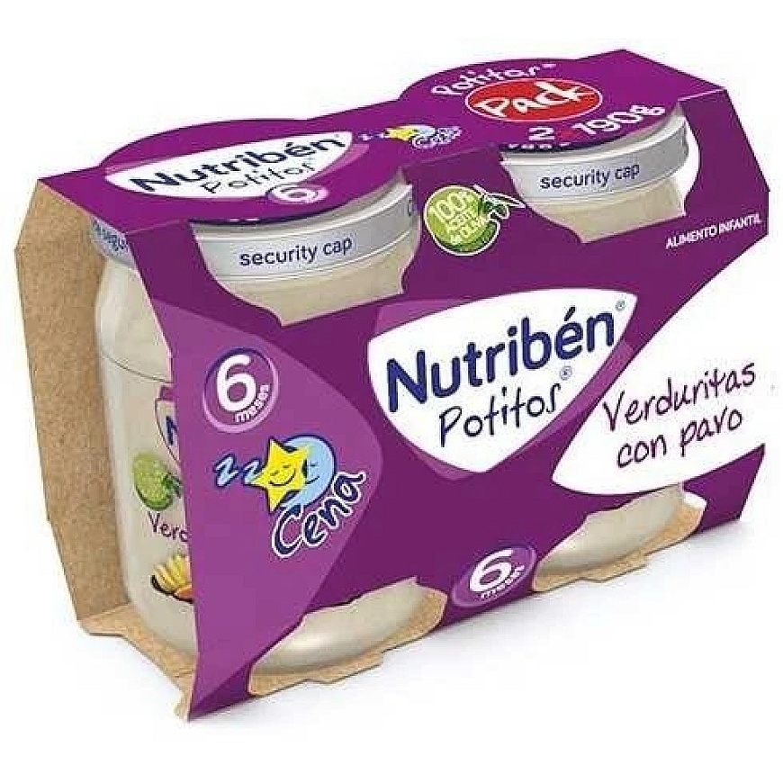 Nutriben Köögiviljad kalkuniga 2x 190g