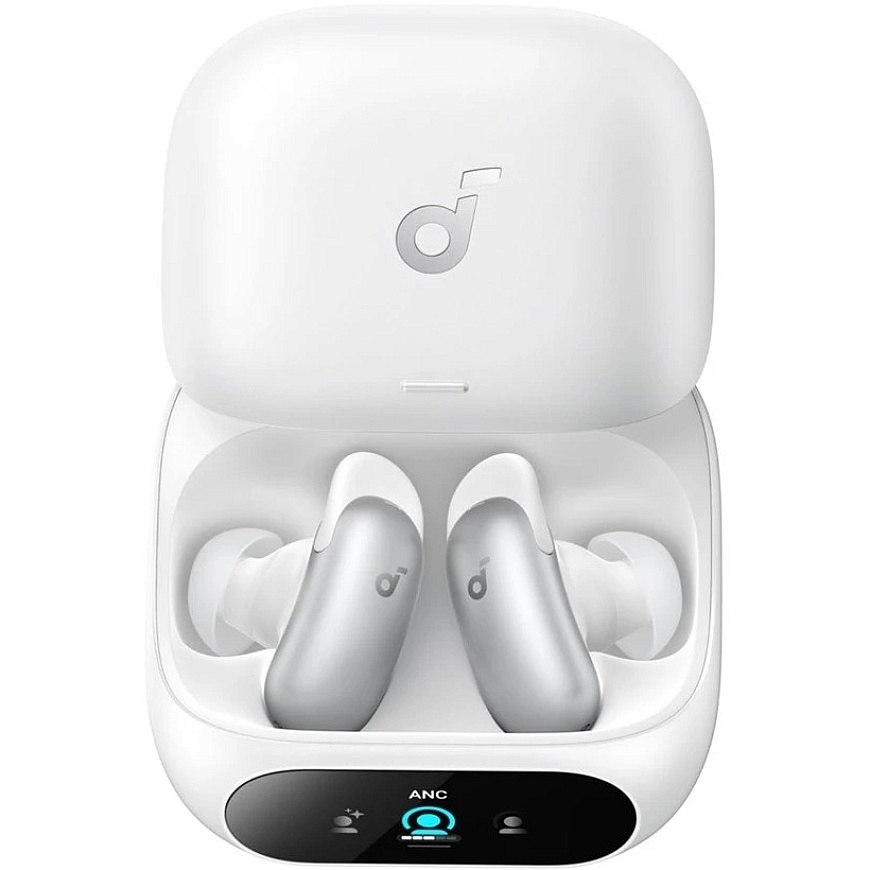 Bezvadu austiņas „Anker Soundcore Liberty 5 Pro“, ar ANC, baltas