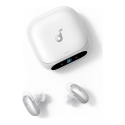 Langattomat nappikuulokkeet „Anker Soundcore Liberty 5 Pro“, ANC:llä, valkoiset Langattomat nappikuulokkeet „Anker Soundcore Liberty 5 Pro“, ANC:llä, valkoiset