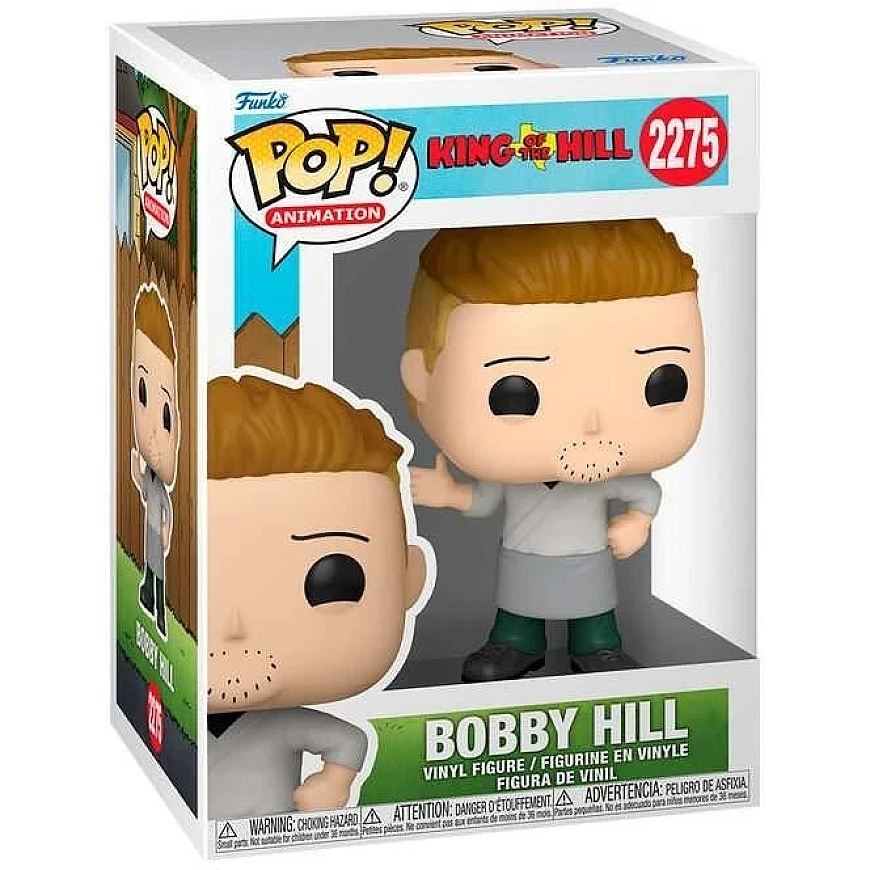 FUNKO POP! Raktų pakabutis: King of the Hill - Bobby Hill, 9 cm