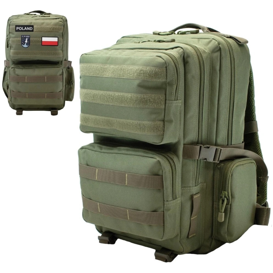 Didelė karinė kuprinė KHAKI SEMI LINE – 4