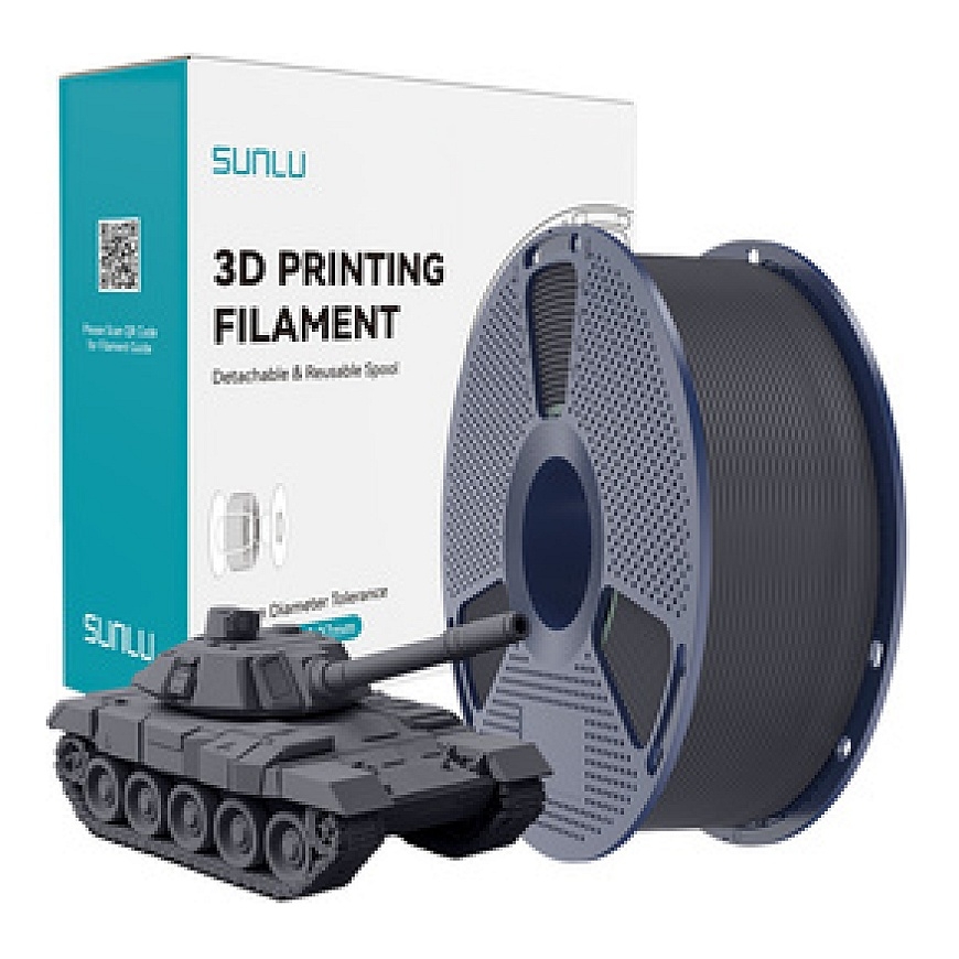 Sunlu PLA+ High-Speed Filament, Gray – 2