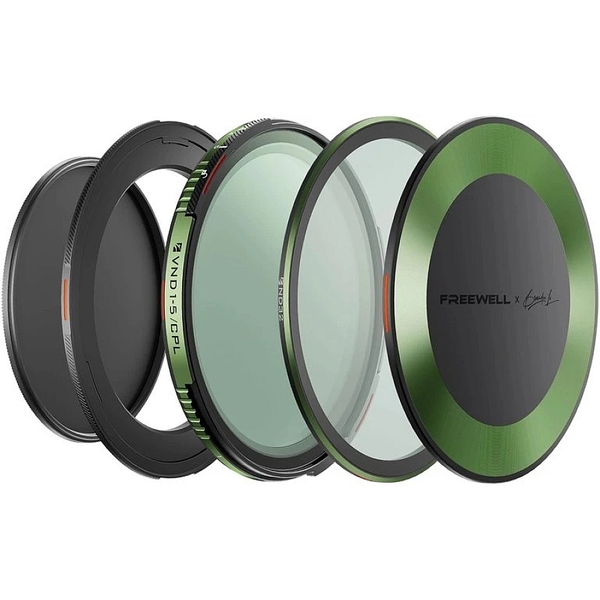 Freewell Brandon Li 72 mm säädettävä ND/CPL-suodatinpakkaus – 3