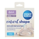 Canpolbabies ANTICOLIC SILICONE BOTTLES TEAM CANPOL 2 TEAM FOR 6M+ BOTTLES
