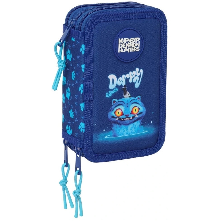 Safta Kpop Demon Hunters Derpy triple pencil case 37pcs