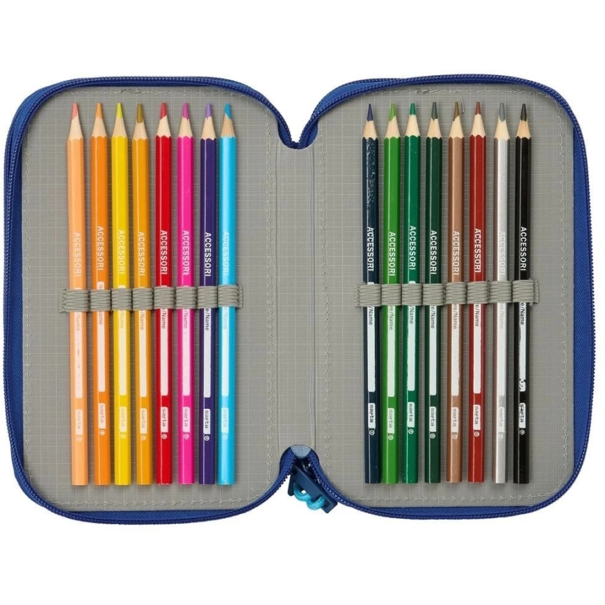 Safta Kpop Demon Hunters Derpy triple pencil case 37pcs – 4