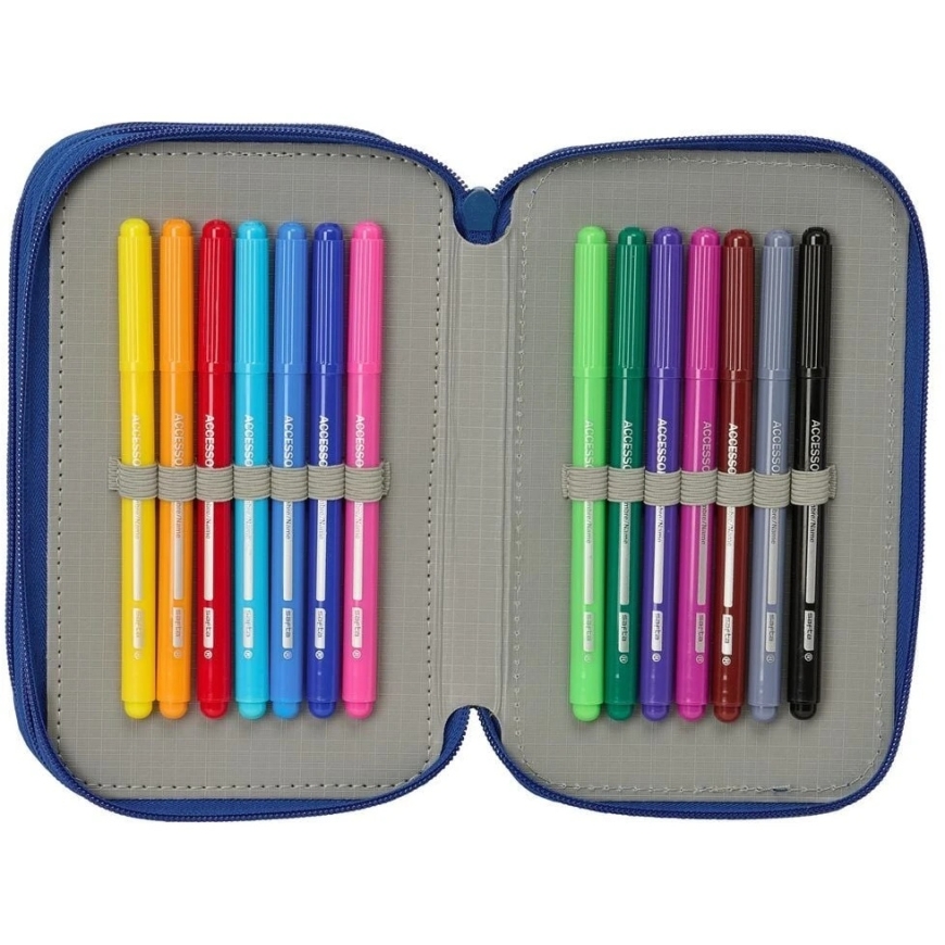Safta Kpop Demon Hunters Derpy triple pencil case 37pcs – 5