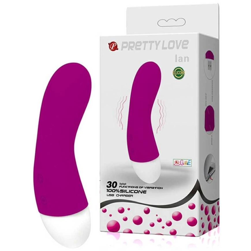 Pretty Love Silikoninis klitorio masažuoklis-mini vibratorius 12 cm – 3