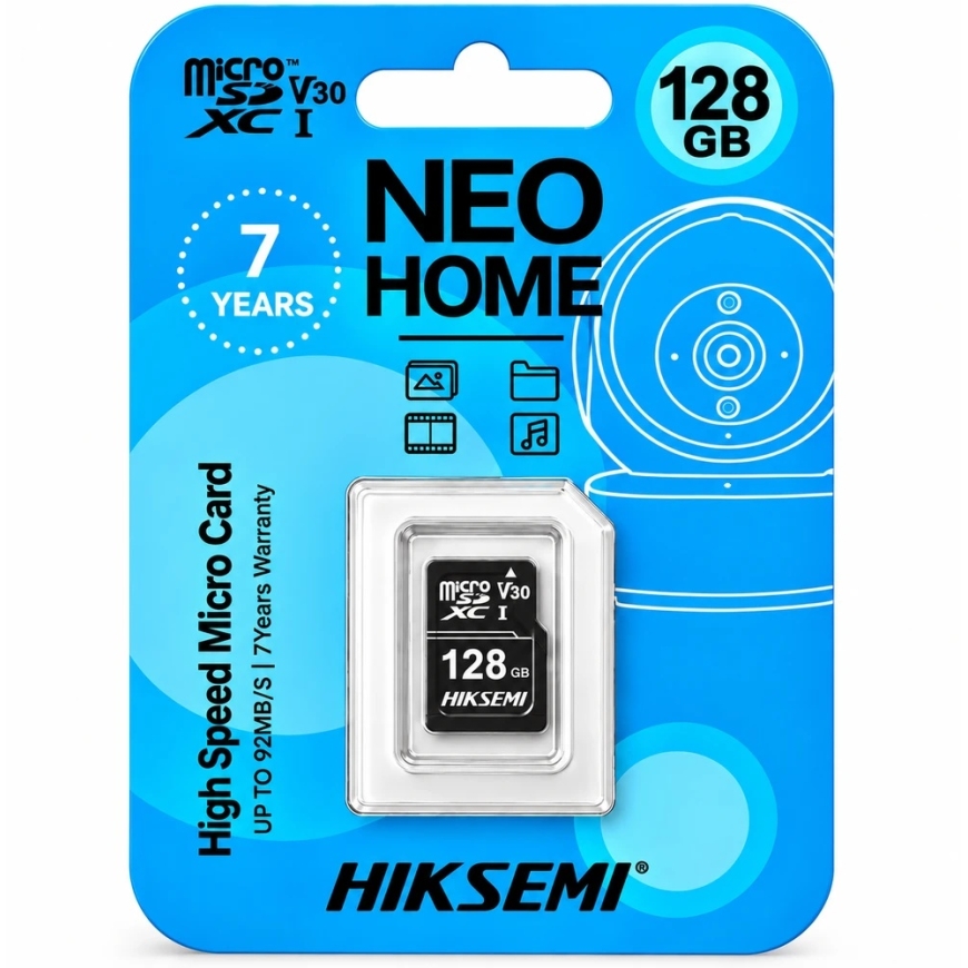 Hiksemi Atminties kortelė HS-TF-D1 128G, Micro SD, 128GB
