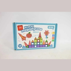 Anek Smily Play Konstruktoriaus magnetinės kaladėlės 34 dalių SmilyPlay SP85384 53846