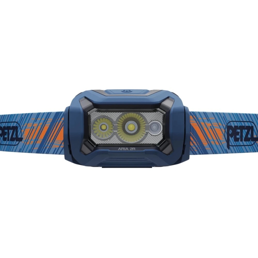 Žibintas - Petzl Aria 2R RGB 625 Liumenų, 115m Spindulio Atstumas, IP67 Mėlynas