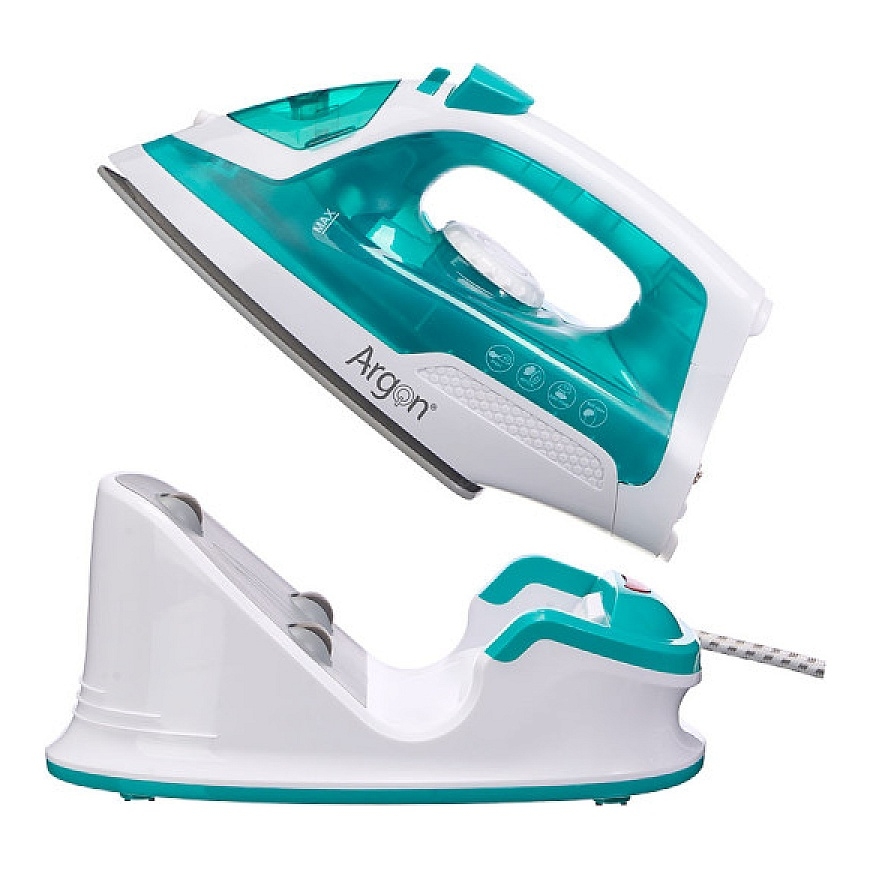 Bezvadu keramikas tvaika gludeklis, 1600W 10228 1, ARGON – 3