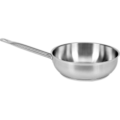 Padažų puodas su rankena | nerūdijančio plieno | 24 cm | 3,4 l (YG-00081)