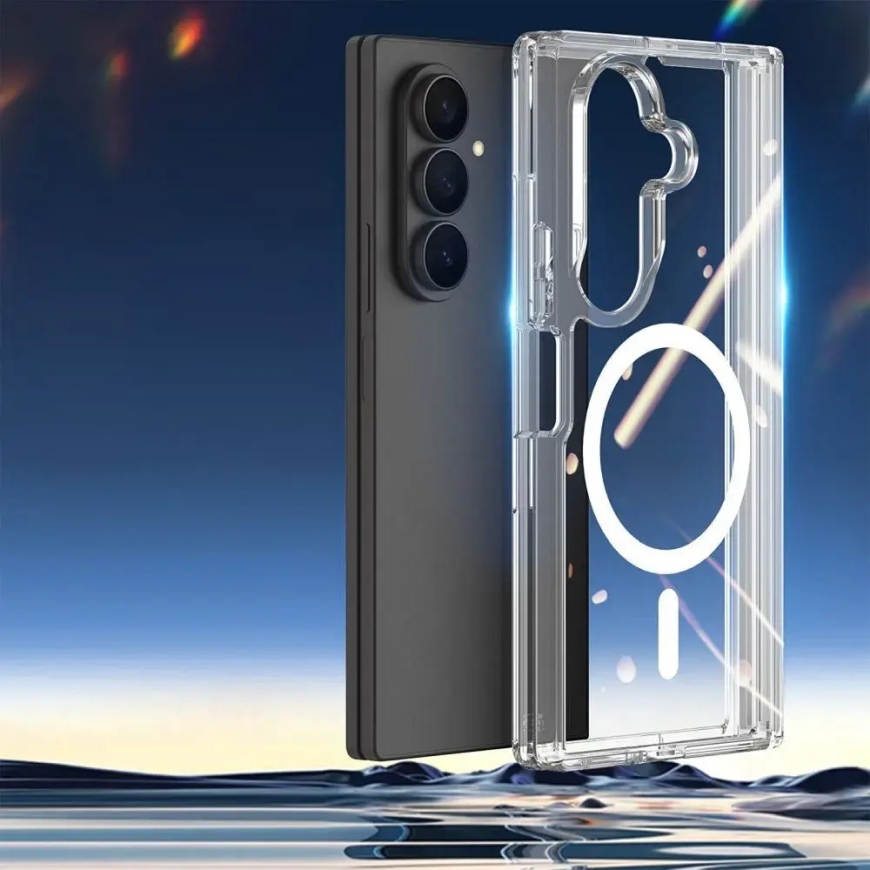 Dux Ducis Clin Mag telefoni ümbris MagSafe toega Samsung Galaxy Z Fold 8 (F971) läbipaistev – 3