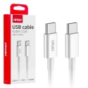 AMiO AMIO-03897 data transfer and charging cable | USB-C to USB-C | 60W | 2m AMiO AMIO-03897 data transfer and charging cable | USB-C to USB-C | 60W | 2m