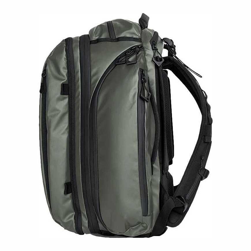 Kelioninė kuprinė - WANDRD Transit 35L Weatherproof Camera Bag Wasatch Žalias
