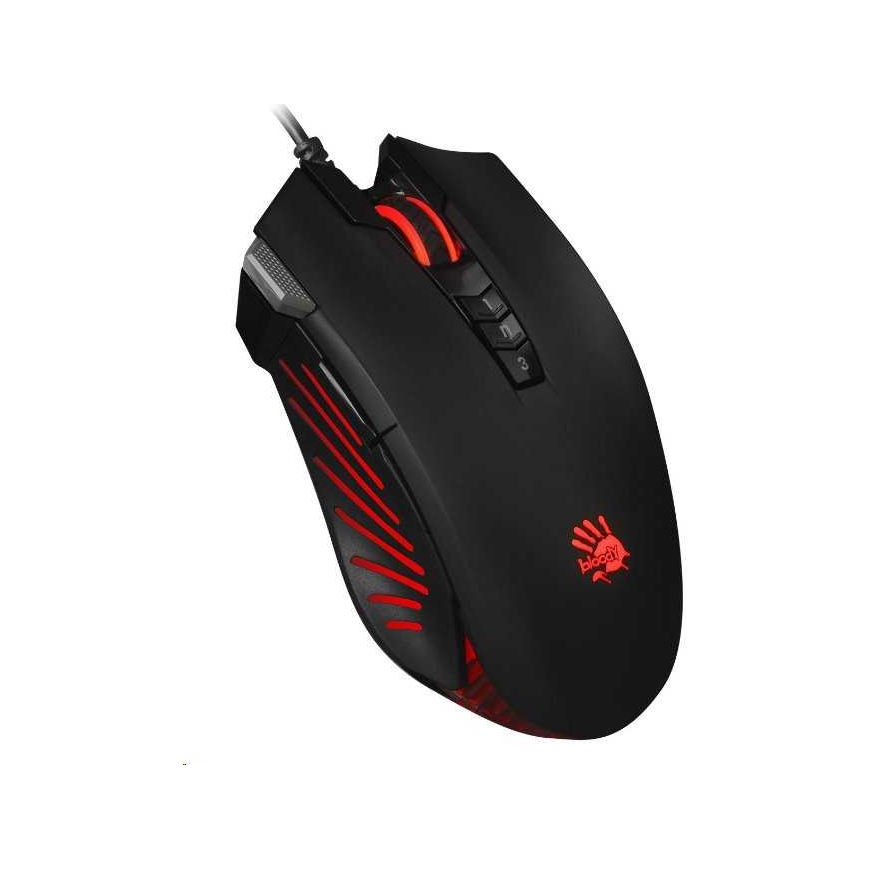 Pelė A4tech BLOODY V9MA juoda