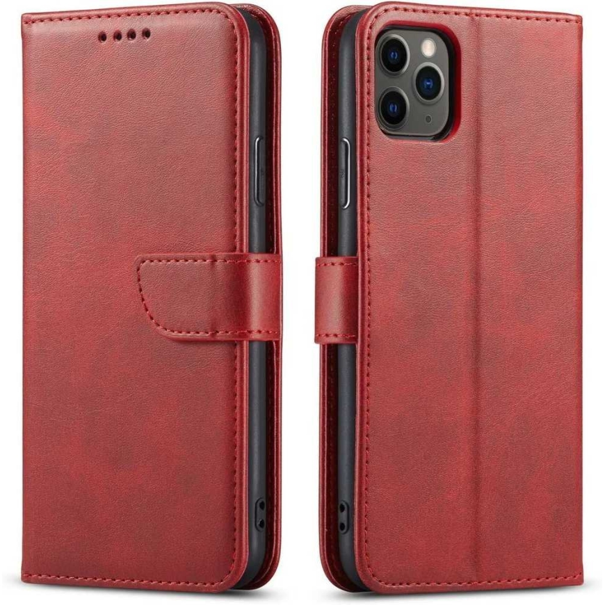 Reach Dėklas Wallet Case Apple iPhone 16e/17e raudonas