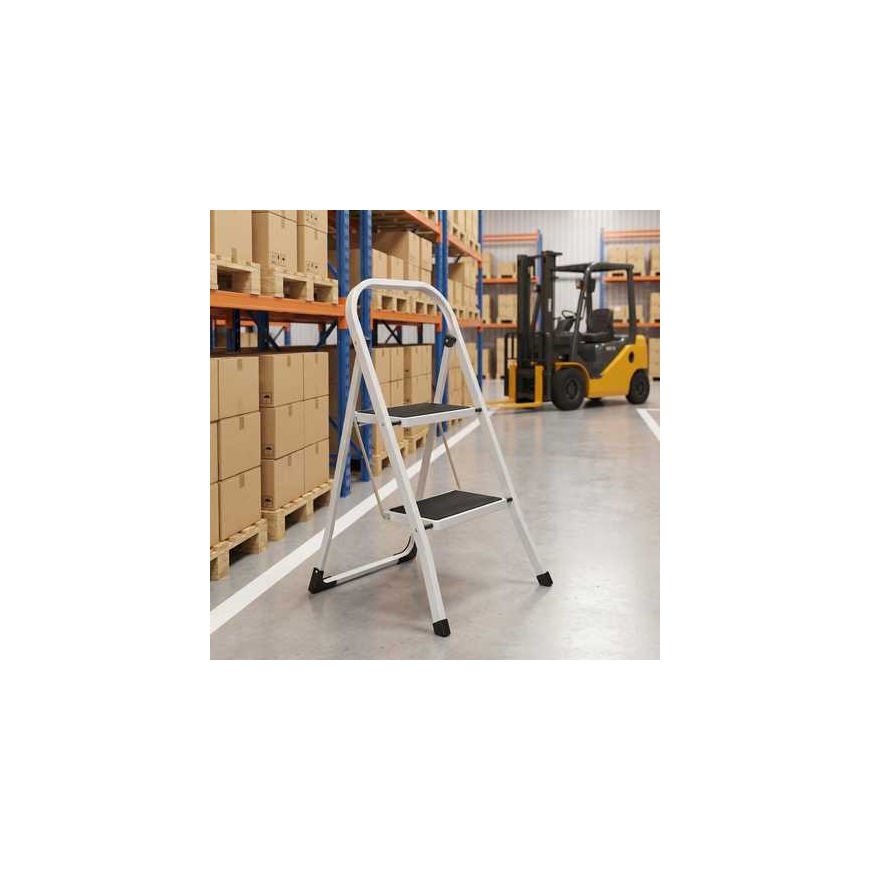 Spacetronik 2 pakopų kopėčios su rankenėle SPG221W – 3