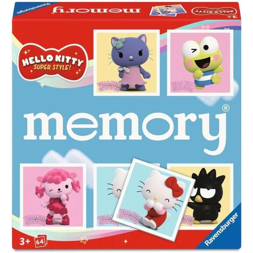 Dėlionė RAVENSBURGER memory® Hello Kitty kortelių žaidimas, 25084 4 – 2