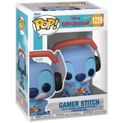 FUNKO POP! Vinilinė figūrėlė: Disney: Lilo & Stitch - Gamer Stitch, 9 cm