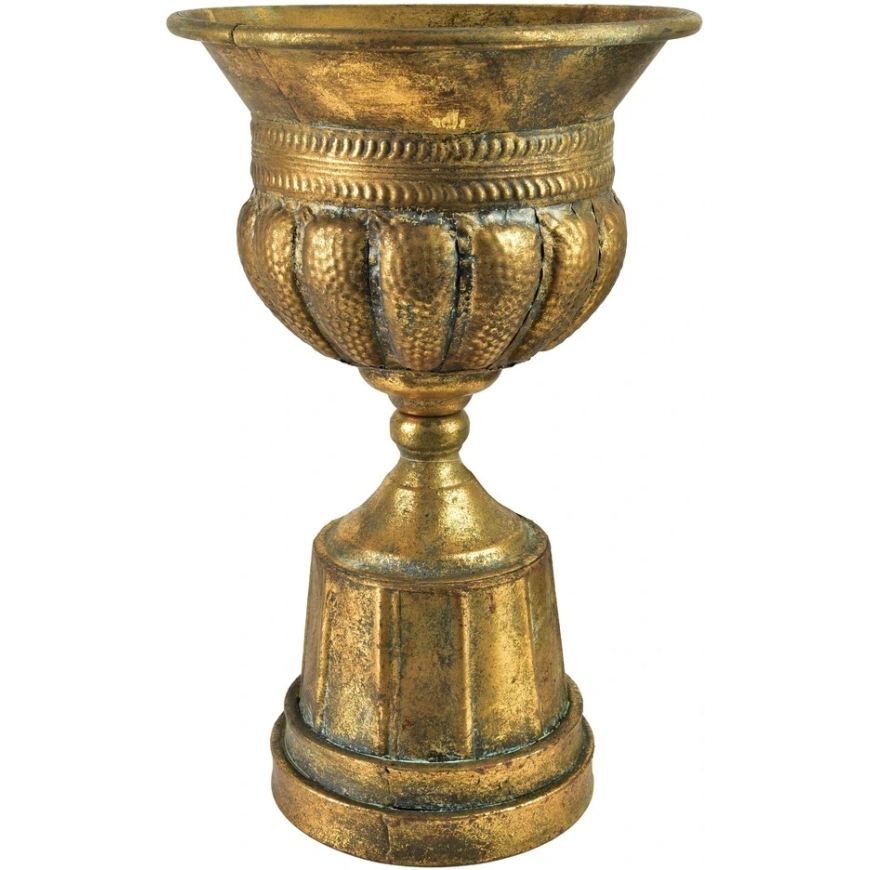 Mondex Since 1986 VIOLA Dekoratyvinė vaza 29x29x45 cm, metalinė