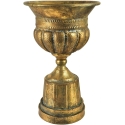 Mondex Since 1986 VIOLA Dekoratyvinė vaza 29x29x45 cm, metalinė Mondex Since 1986 VIOLA Dekoratyvinė vaza 29x29x45 cm, metalinė