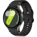 4Wrist Silikoninis dirželis, skirtas „Samsung Galaxy Watch 7“ – juodas 4Wrist Silikoninis dirželis, skirtas „Samsung Galaxy Watch 7“ – juodas
