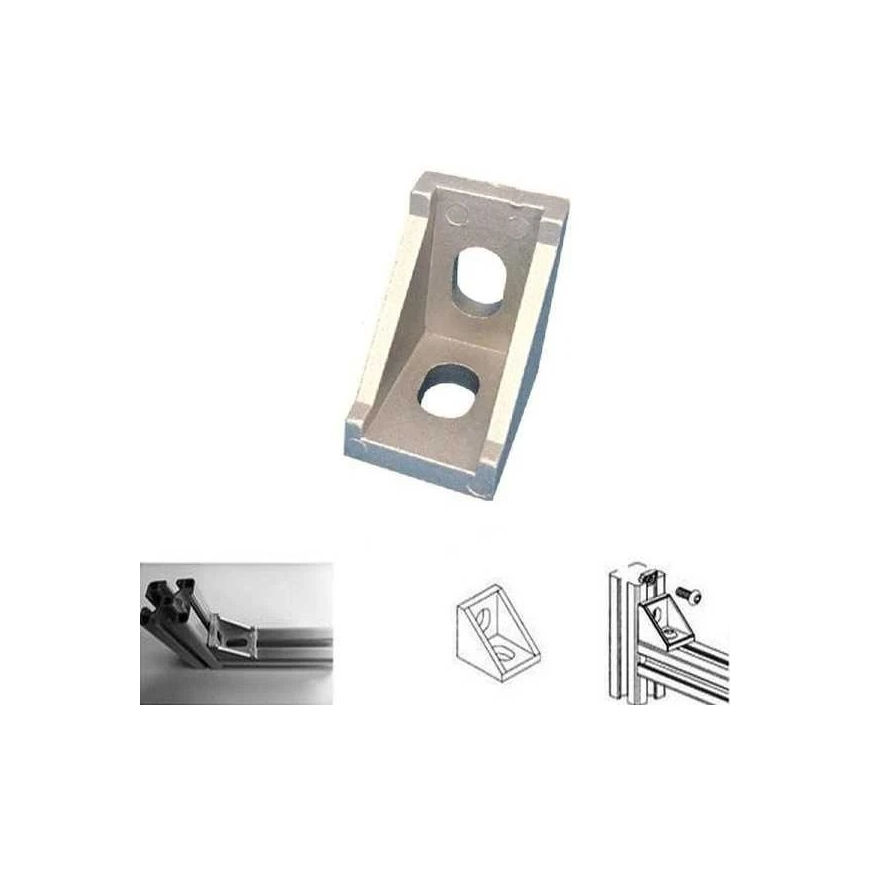 Grąžtas Oem Kampinis laikiklis 35x35mm aliuminio profiliams 3030 - TSLOT, T-NUT, TNUT – 2
