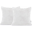 DecoKing Balti pagalvių užvalkalai Henry 45 x 45 cm, 2 vnt DecoKing Balti pagalvių užvalkalai Henry 45 x 45 cm, 2 vnt
