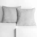 DecoKing Balti pagalvių užvalkalai Henry 45 x 45 cm, 2 vnt DecoKing Balti pagalvių užvalkalai Henry 45 x 45 cm, 2 vnt